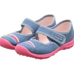 Fischer Markenschuh Hausschuh Boogy blau Sale