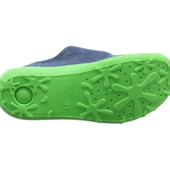 Fischer Markenschuh Hausschuh Boogy blau Outlet