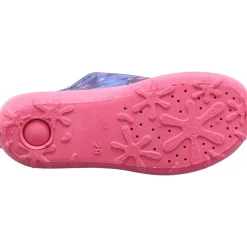 Fischer Markenschuh Hausschuh Boogy blau Discount