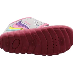 Fischer Markenschuh Hausschuh Flexi grau