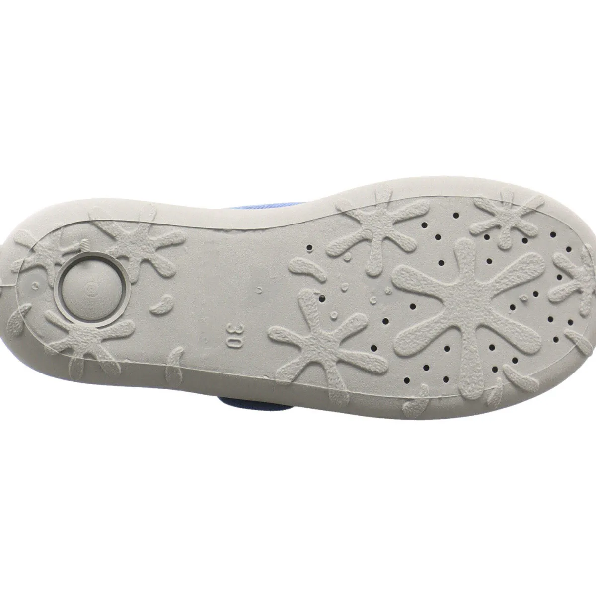 Fischer Markenschuh Hausschuh Rescue blau Clearance