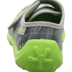 Fischer Markenschuh Hausschuh Boogy grau Outlet