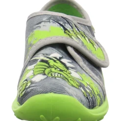 Fischer Markenschuh Hausschuh Boogy grau Outlet