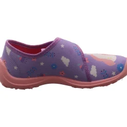 Fischer Markenschuh Hausschuh Boogy lila Best