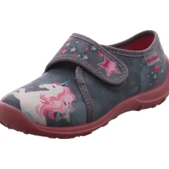 Fischer Markenschuh Hausschuh Einhorn grau Online