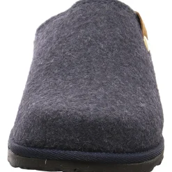 Fischer Markenschuh Hausschuh Katrin blau Sale