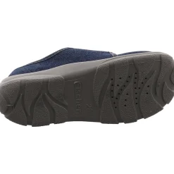 Fischer Markenschuh Hausschuh Traktor blau New