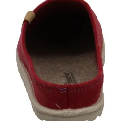 Fischer Markenschuh Hausschuh Katrin rot New