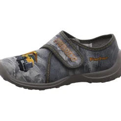 Fischer Markenschuh Hausschuh Boogy braun