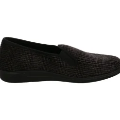 Fischer Markenschuh Hausschuh Frank grau