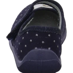 Fischer Markenschuh Hausschuh Melly blau Clearance