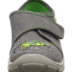 Fischer Markenschuh Hausschuh Danny grau Online