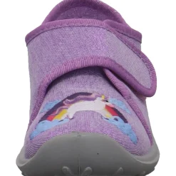 Fischer Markenschuh Hausschuh Boogy lila Best