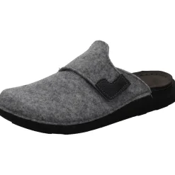 Fischer Markenschuh Hausschuh Franz grau New