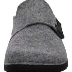 Fischer Markenschuh Hausschuh Franz grau New