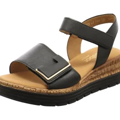 Gabor Keilsandalette schwarz Clearance