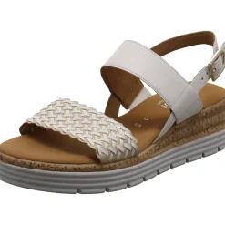 Gabor Keilsandalette weiß Best