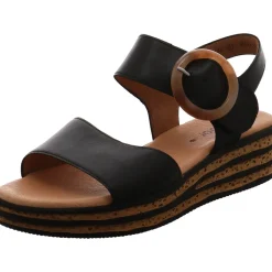 Gabor Keilsandalette schwarz Best