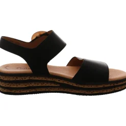 Gabor Keilsandalette schwarz Best