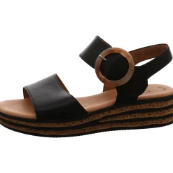 Gabor Keilsandalette schwarz Best