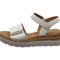 Gabor Keilsandalette weiß