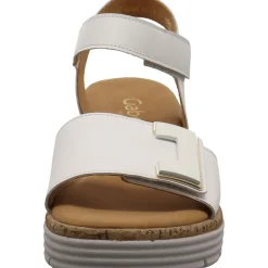 Gabor Keilsandalette weiß