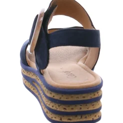 Gabor Keilsandalette blau Discount