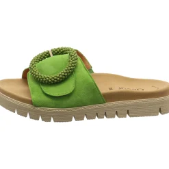 Gabor Pantolette grün Sale