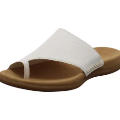 Gabor Pantolette weiß Outlet