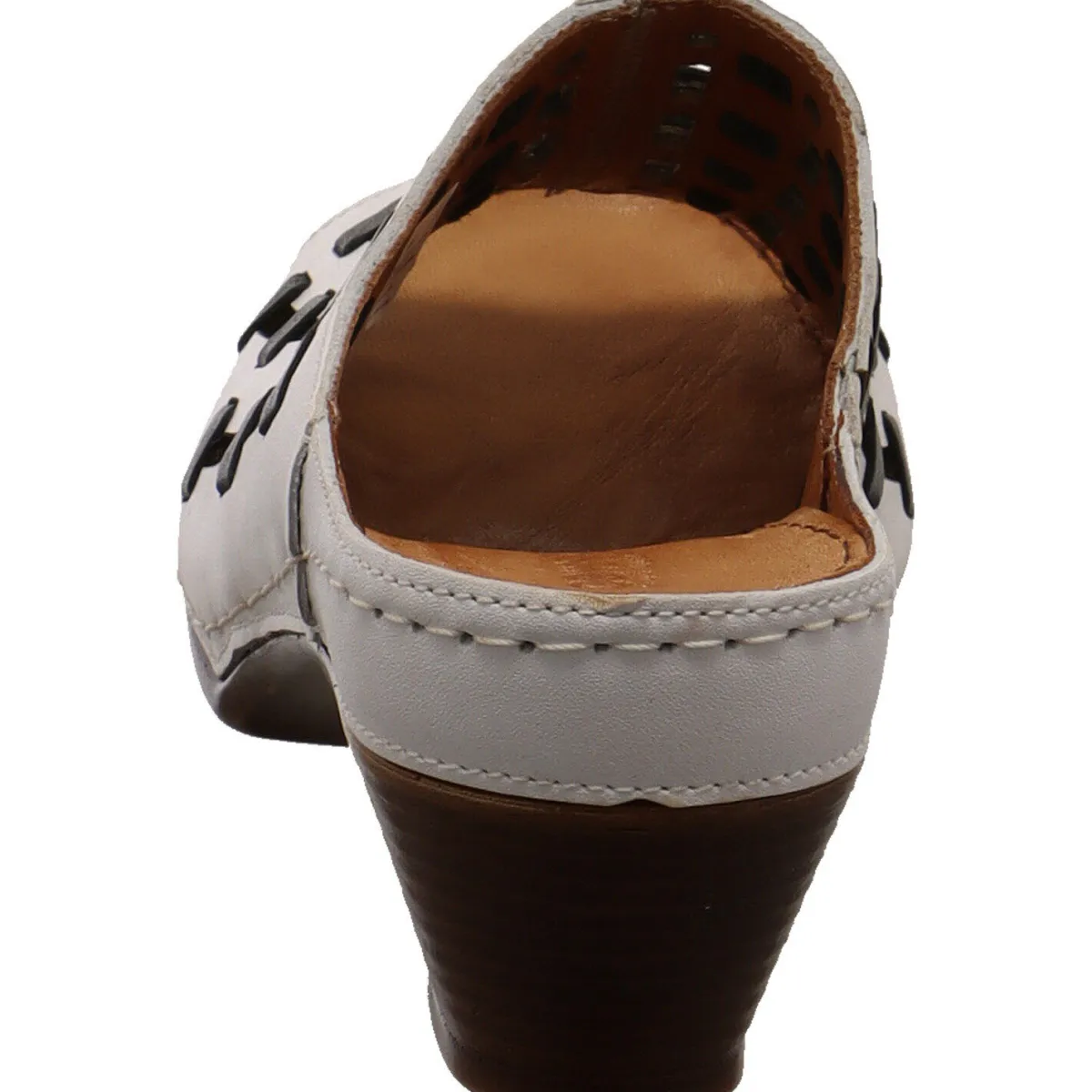 Gemini Pantolette Anilina weiß New