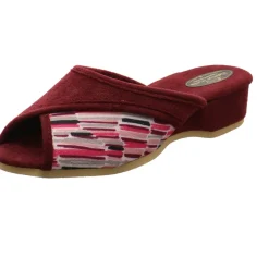 Helmut Trunte Hausschuh rot New