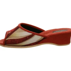 Helmut Trunte Hausschuh rot Clearance