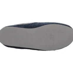 Helmut Trunte Hausschuh blau New