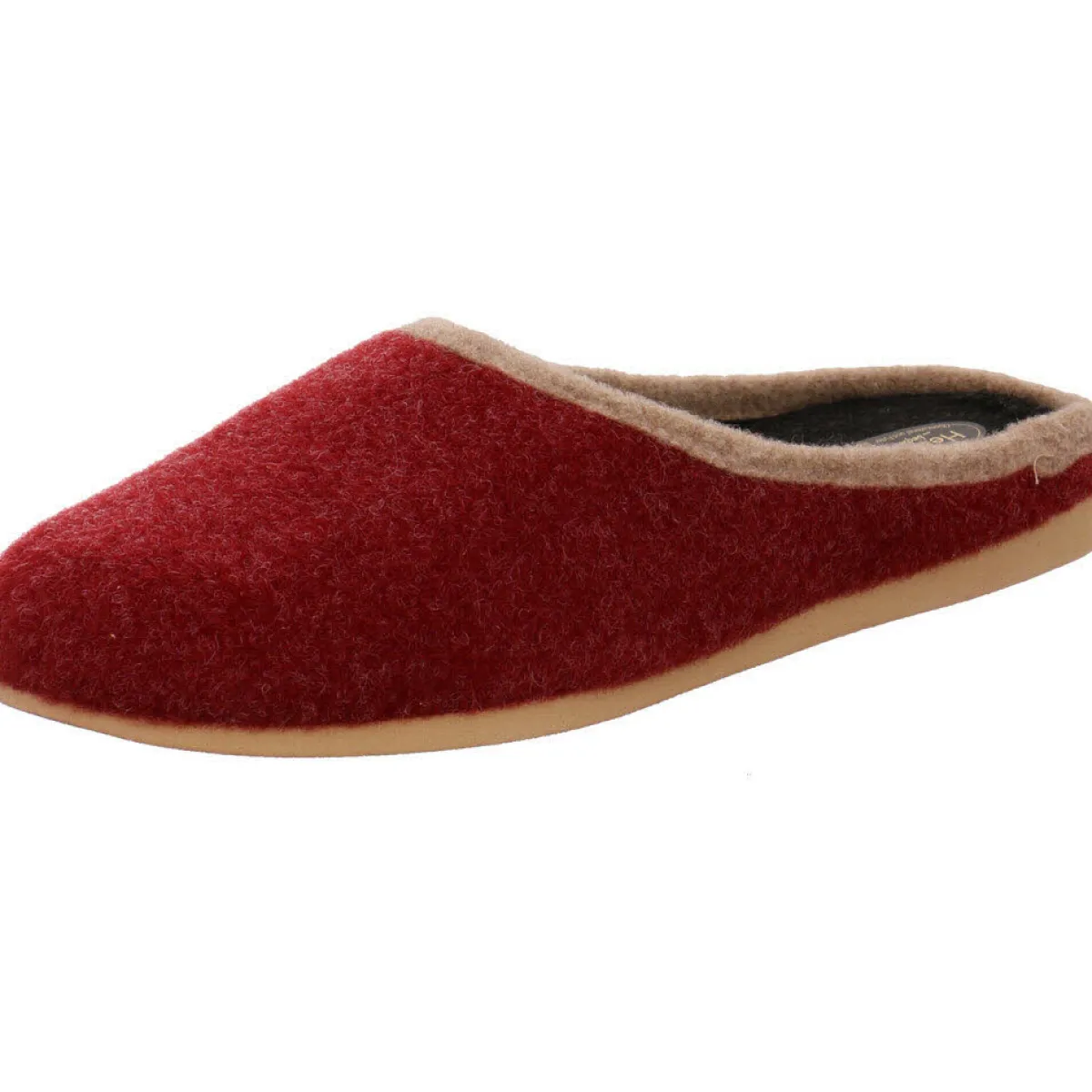 Helmut Trunte Hausschuh rot Clearance