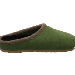 Helmut Trunte Hausschuh grün New