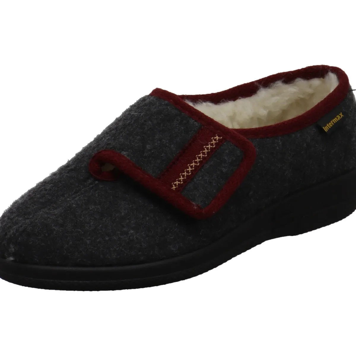 Intermax Hausschuh grau Discount