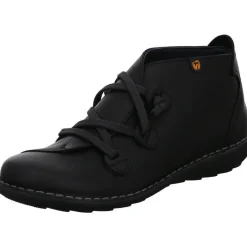 Jungla Schnürstiefelette schwarz Hot