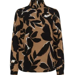 Kaffe Bluse KAamber braun