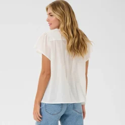 Kaffe Bluse KAkarli Blouse weiß Sale