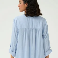 Kaffe Bluse KAMilia Blouse blau Online