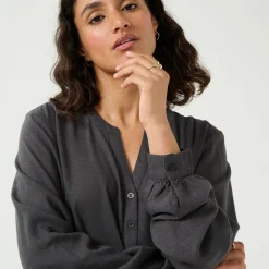 Kaffe Bluse KAMilia Blouse schwarz Best