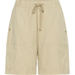 Kaffe Hose KAnaya Striped Shorts beige Best