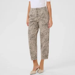 Kaffe Jeans KAlisa Cropped Jeans braun Discount