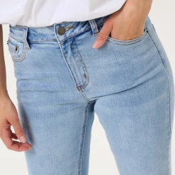 Kaffe Jeans KASinem Jeans Cropped blau Online