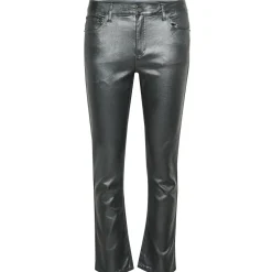 Kaffe Jeans KAviola Cropped Jeans grau