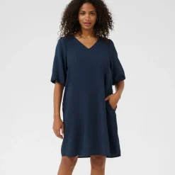 Kaffe Kleid KAellen Dress blau Hot