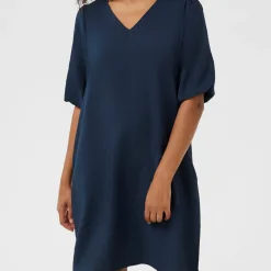 Kaffe Kleid KAellen Dress blau Hot