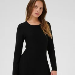 Kaffe Kleid KAmalina Knit Dress schwarz Hot