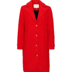 Kaffe Mantel KAanne Coat rot Online