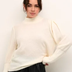 Kaffe Pullover KAamelia Knit beige Online